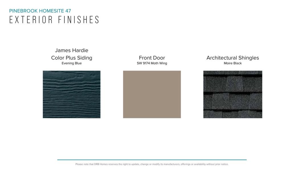 Sample of building materials used in homes in Pinebrook, Woodruff (Image 23). Sample of building materials used in homes in Pinebrook, Woodruff (Image 23).