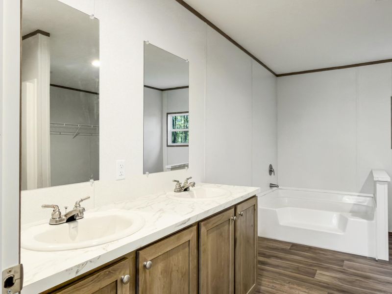 Furnished interior view inside a new home in , Round O (Image 4).