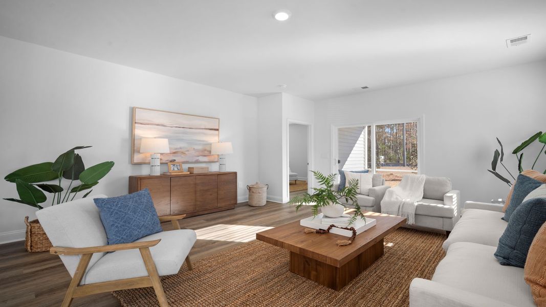 Furnished interior view inside a new home in The Lakes at North Glynn, Brunswick (Image 12).