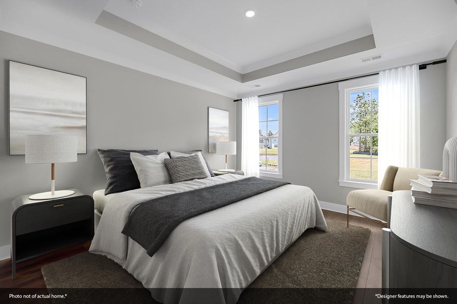 Furnished interior view inside a new home in Indigo at Abbey Preserve, Wilmington (Image 10).