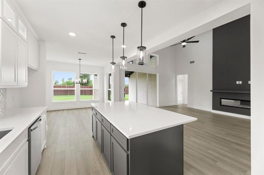Furnished interior view inside a new home in Grayhawk Addition, Forney (Image 10).