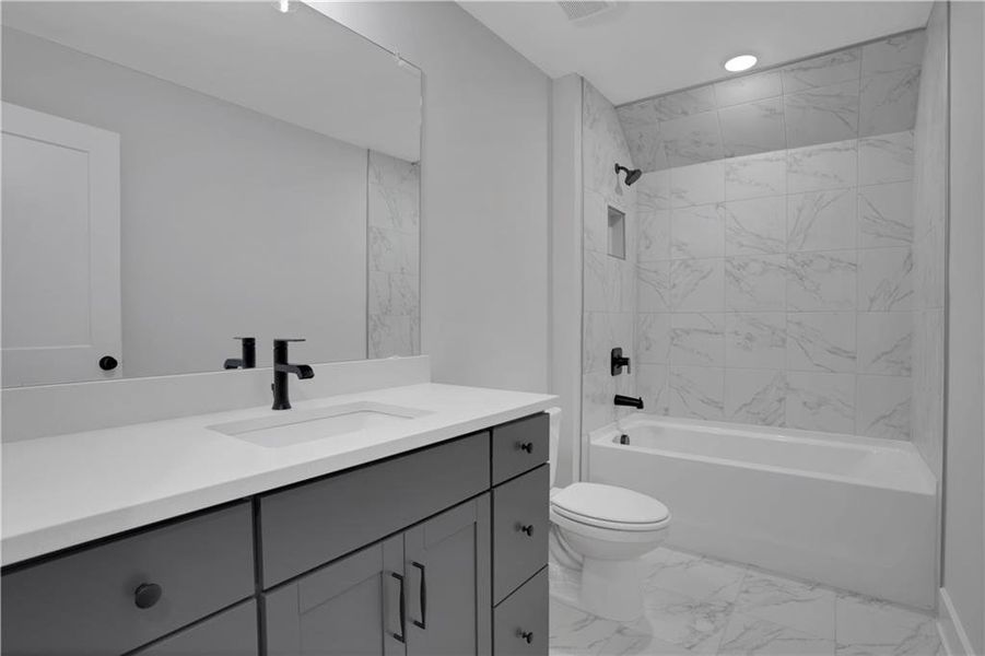 Furnished interior view inside a new home in Marble Tree, Ball Ground (Image 9).