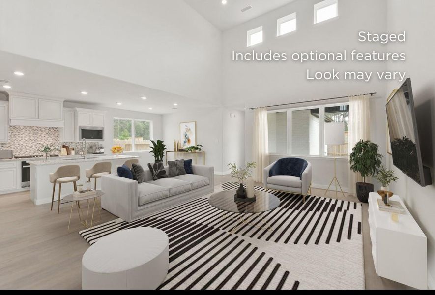 Furnished interior view inside a new home in , Montgomery (Image 7).