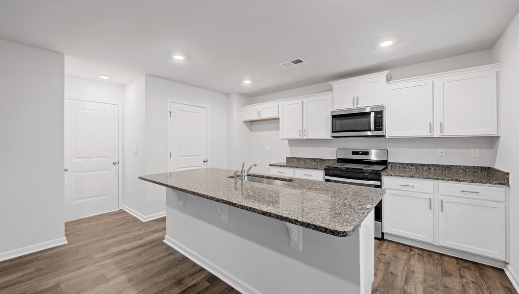 Furnished interior view inside a new home in Wildbrook Village, Waynesville (Image 7).