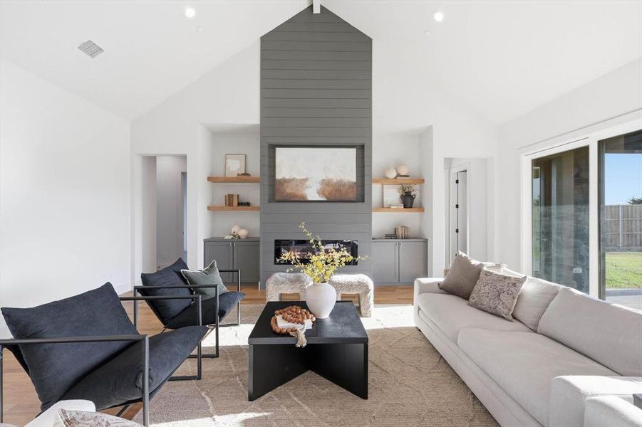 Furnished interior view inside a new home in , Red Oak (Image 5).