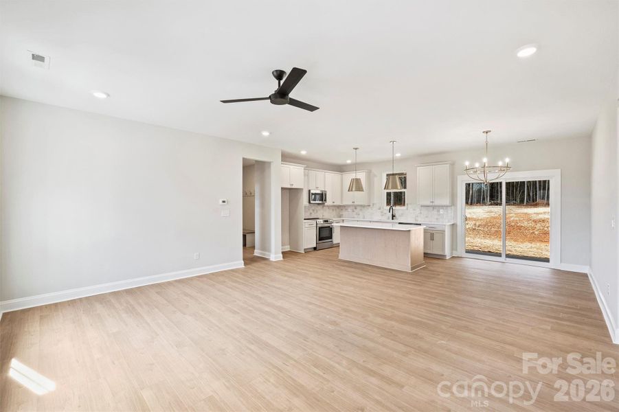 Spacious, unfurnished interior of a new home in , Lincolnton (Image 21).