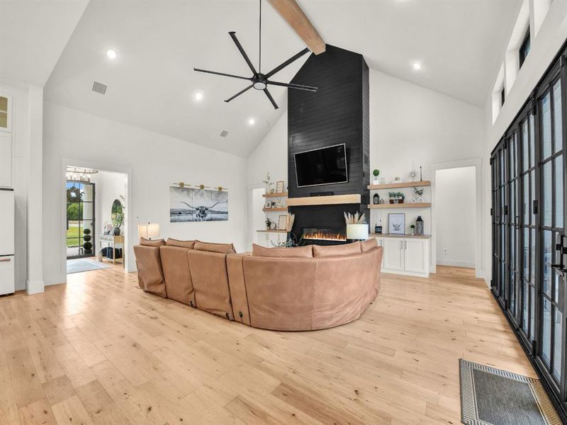 Furnished interior view inside a new home in , Aledo (Image 23).