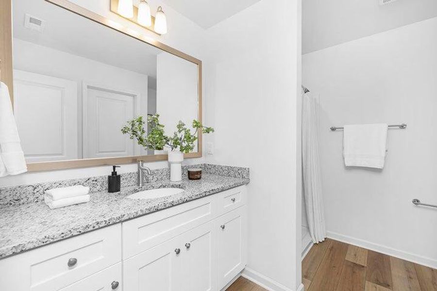Furnished interior view inside a new home in , Johns Island (Image 10).