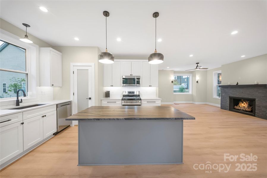 Furnished interior view inside a new home in , Asheville (Image 4).