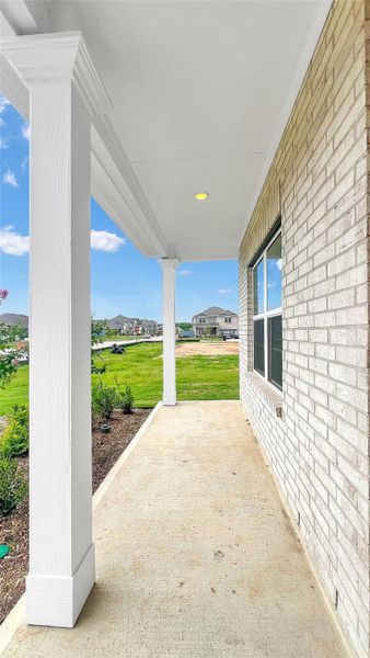 The Pearson- Front Porch. Home under construction. Sample floor plan photo used for illustrative purposes only. Upgrades, selections options, windows and colors may vary.