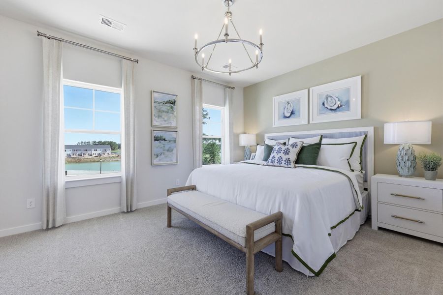 Furnished interior view inside a new home in Westpark at Cane Bay, Summerville (Image 44). Furnished interior view inside a new home in Westpark at Cane Bay, Summerville (Image 44).