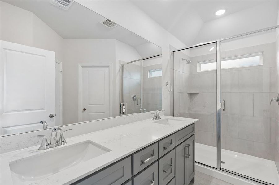 Furnished interior view inside a new home in Sicily, Princeton (Image 6).