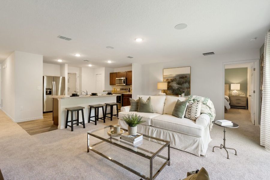 Furnished interior view inside a new home in Palm Bay, Palm Bay (Image 6).