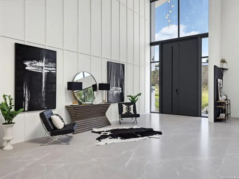Furnished interior view inside a new home in , San Antonio (Image 49).
