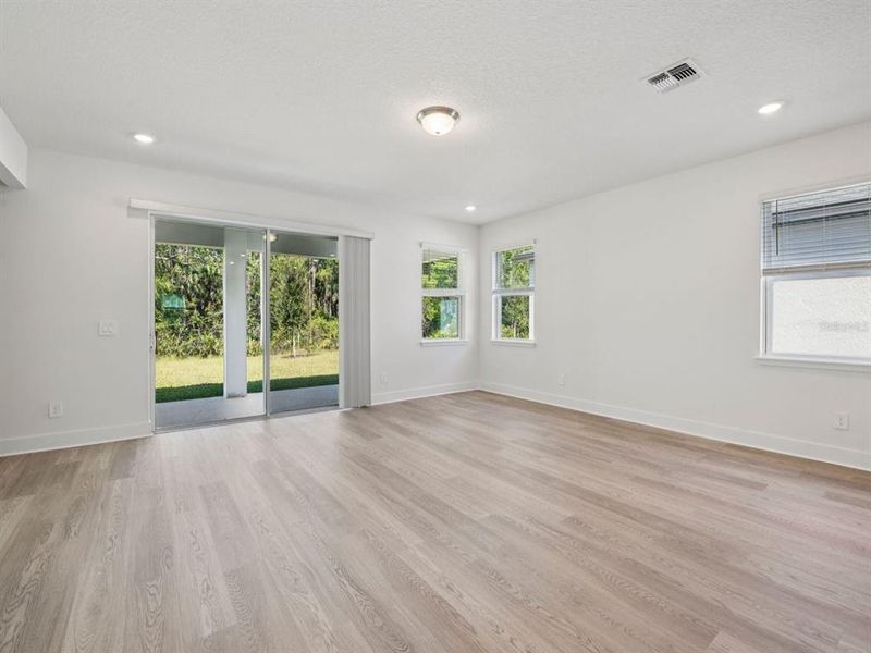 Spacious, unfurnished interior of a new home in Ridgehaven - Signature Series, Ormond Beach (Image 7). Spacious, unfurnished interior of a new home in Ridgehaven - Signature Series, Ormond Beach (Image 7).