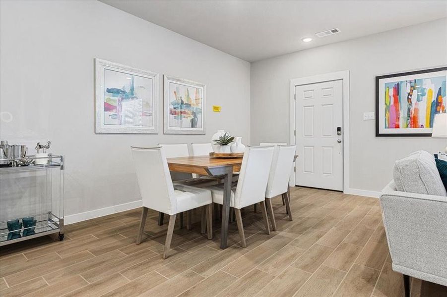 Furnished interior view inside a new home in Heartland Townhomes, Heartland (Image 11).