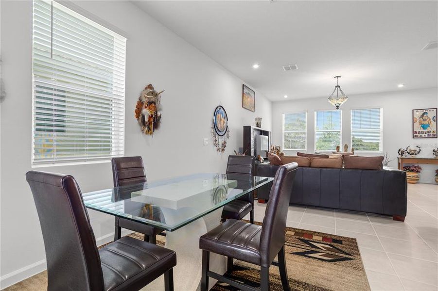 Furnished interior view inside a new home in , Groveland (Image 36).