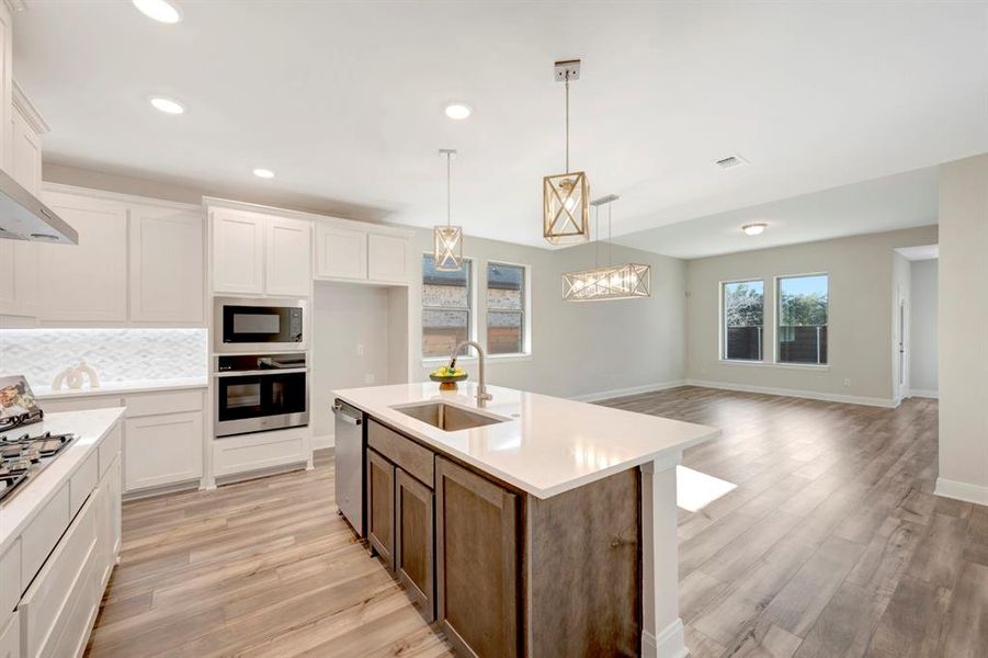 Furnished interior view inside a new home in Solterra - Garden Series, Mesquite (Image 8). Furnished interior view inside a new home in Solterra - Garden Series, Mesquite (Image 8).
