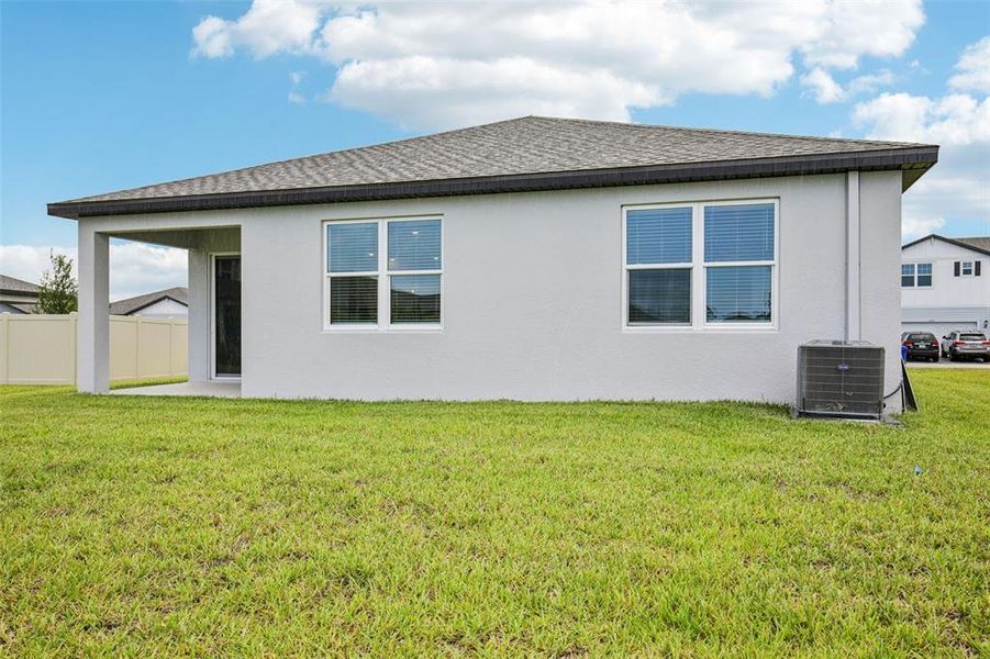 Exterior details and patio area of a home in Magnolia Bay - Reserve Series, Nokomis (Image 19). Exterior details and patio area of a home in Magnolia Bay - Reserve Series, Nokomis (Image 19).