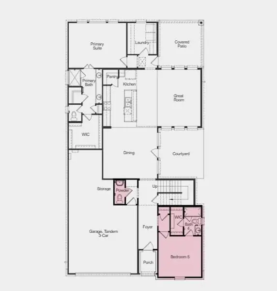 Additional Highlights Include: 36" mahogany contemporary front door, open rail at staircase, and open rail in place of half wall at landing.
