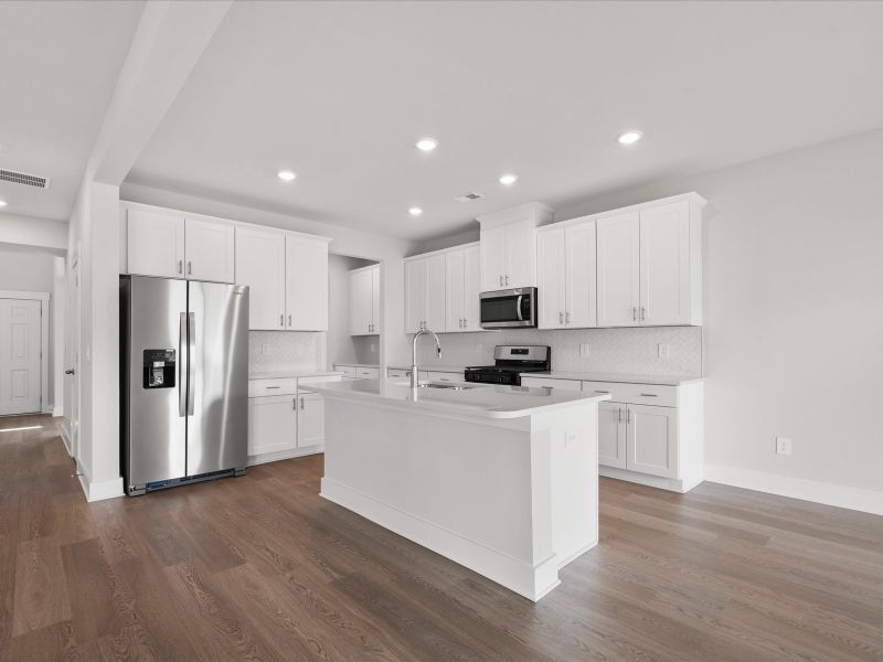 Furnished interior view inside a new home in Cedar Shoals - Signature Collection, Piedmont (Image 3).