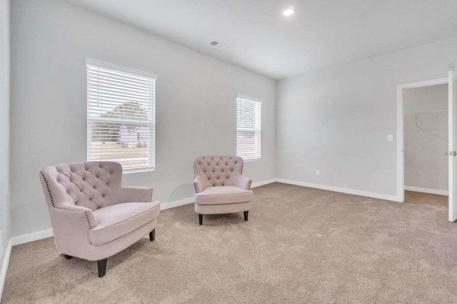 Furnished interior view inside a new home in The Woodlands Preserve, Jackson (Image 6).
