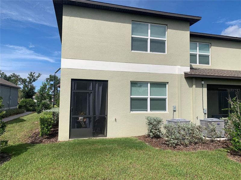 Exterior details and patio area of a home in , Zephyrhills (Image 21).