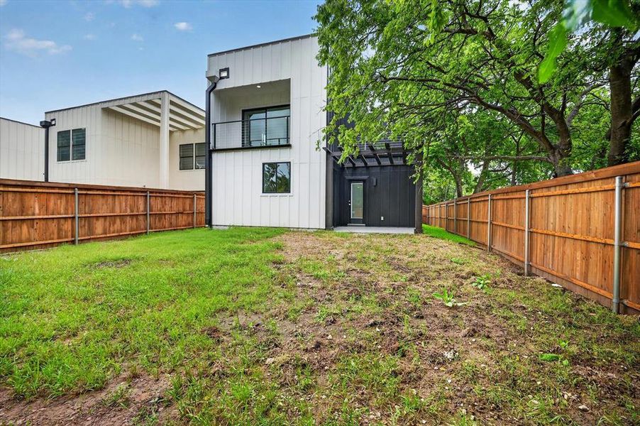 Exterior details and patio area of a home in , Irving (Image 19). Exterior details and patio area of a home in , Irving (Image 19).