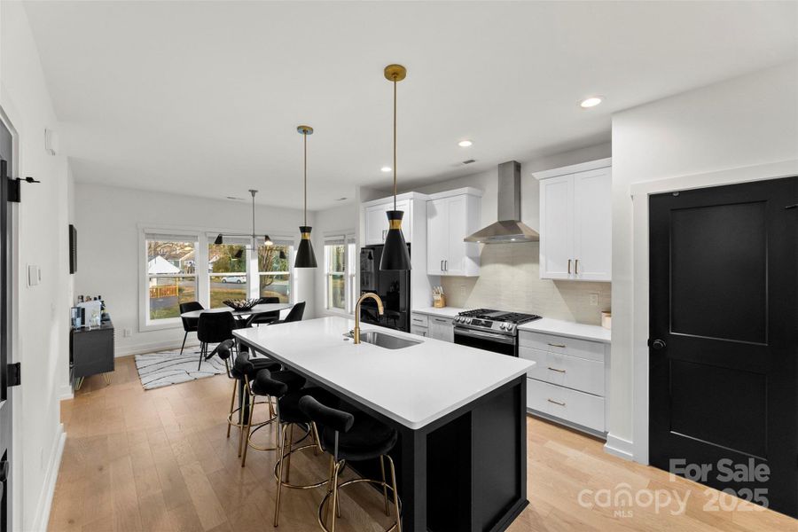 Furnished interior view inside a new home in , Charlotte (Image 25).