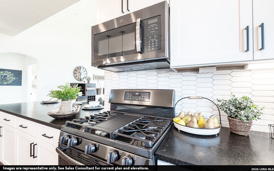 Close-up of interior finishes inside a home in Megan's Landing, Castroville (Image 17).