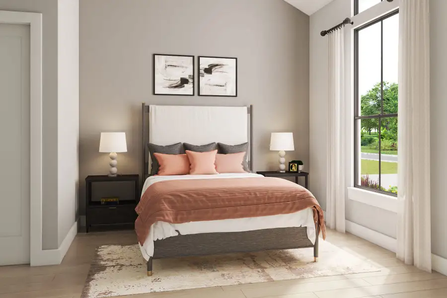 Representative furnished interior of a home built from the Lisbon by Tri Pointe Homes in Legacy Grove, Montgomery (Image 26).