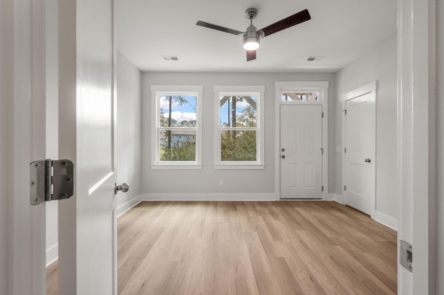 Spacious, unfurnished interior of a new home in New Riverside Village, Bluffton (Image 24). Spacious, unfurnished interior of a new home in New Riverside Village, Bluffton (Image 24).