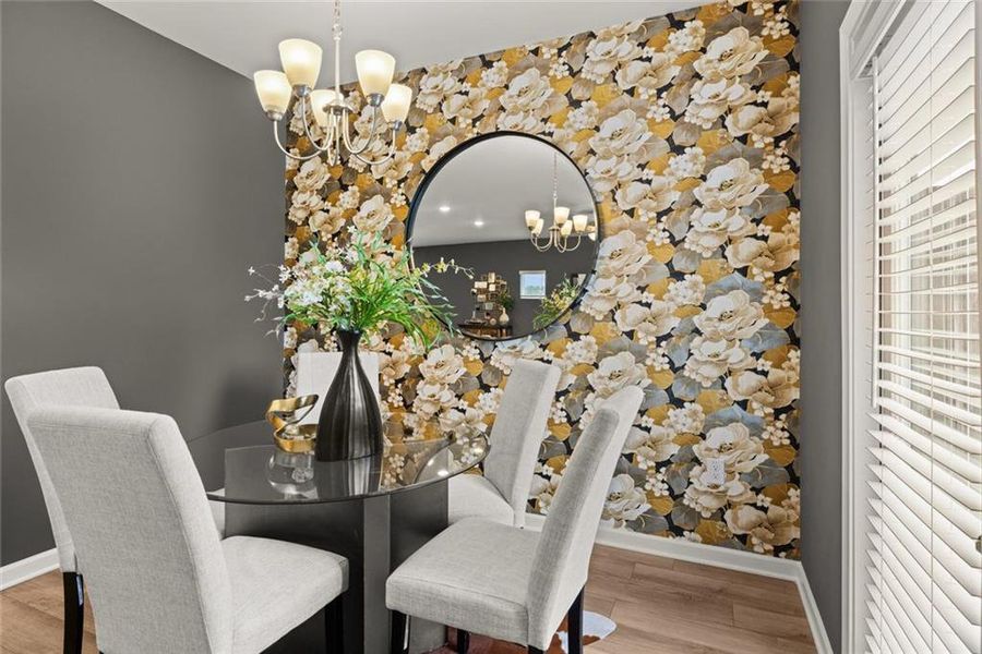 Furnished interior view inside a new home in Reeves Park, Stockbridge (Image 32).