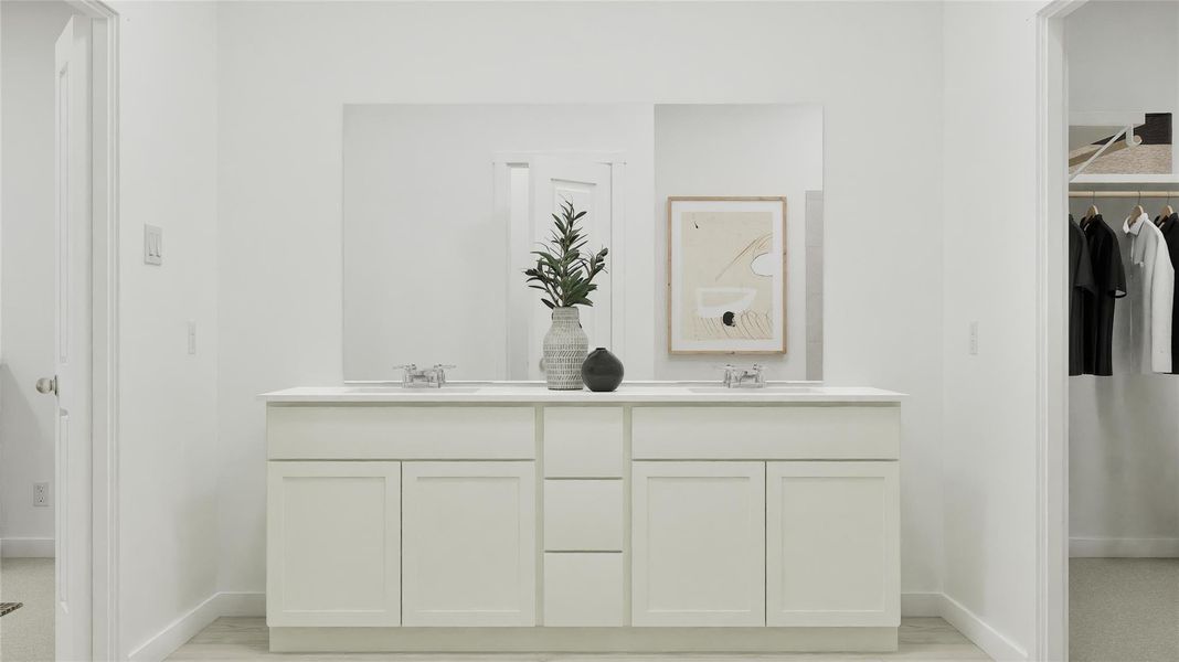 Furnished interior view inside a new home in Waterstone, Kyle (Image 28).