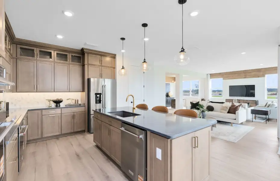 Representative furnished interior of a home built from the Serena by Pulte Homes in Highland Pines, Leesburg (Image 13).