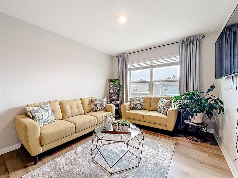Furnished interior view inside a new home in Edgemont at Serenoa, Clermont (Image 36).
