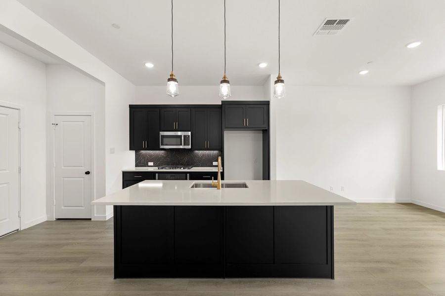 Kitchen featuring the Noir Collection