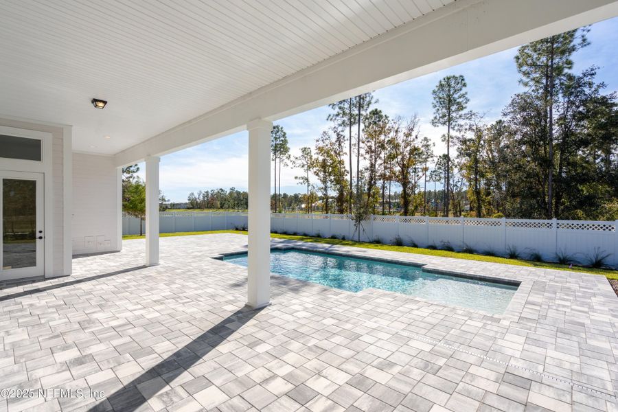 Exterior details and patio area of a home in SilverLeaf, St. Augustine (Image 24). Exterior details and patio area of a home in SilverLeaf, St. Augustine (Image 24).