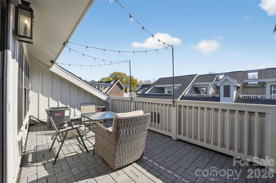 Exterior details and patio area of a home in , Charlotte (Image 3). Exterior details and patio area of a home in , Charlotte (Image 3).