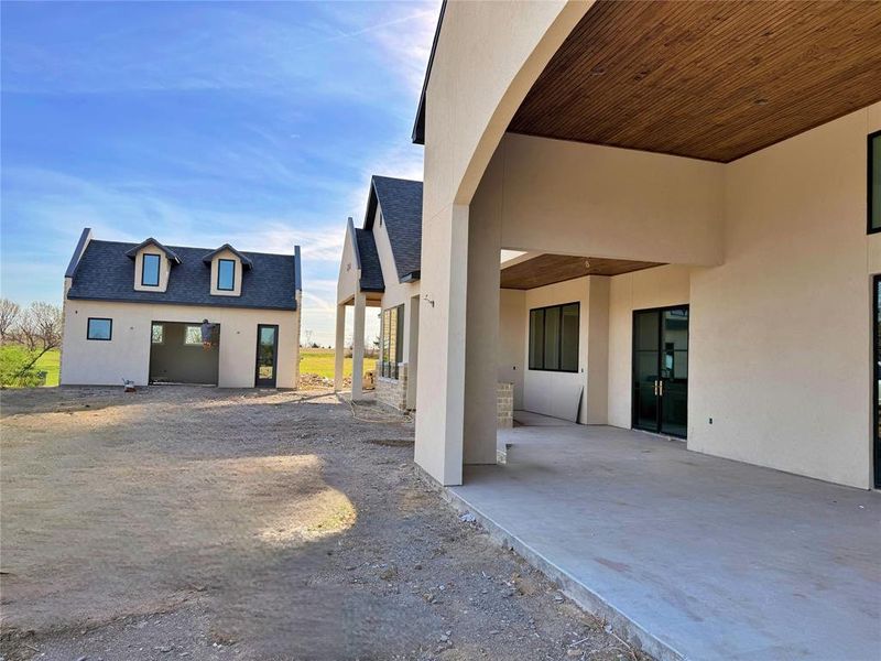 Exterior details and patio area of a home in , Weston (Image 3).