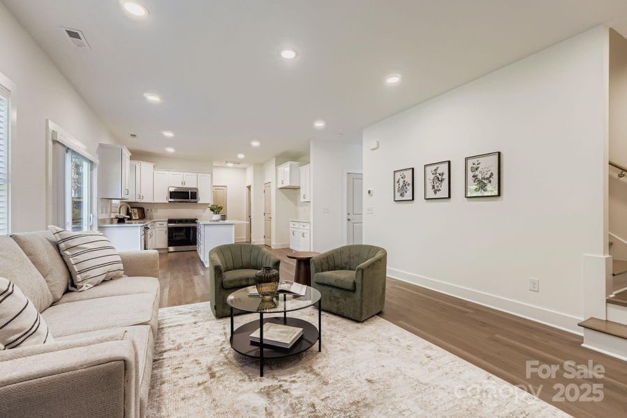 Furnished interior view inside a new home in , Concord (Image 11). Furnished interior view inside a new home in , Concord (Image 11).