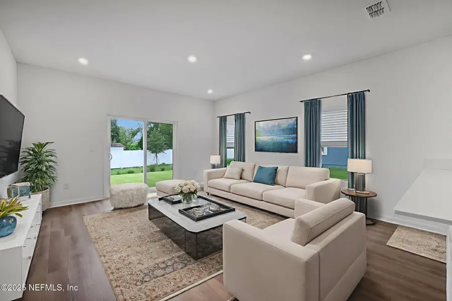 Furnished interior view inside a new home in , Jacksonville (Image 8).