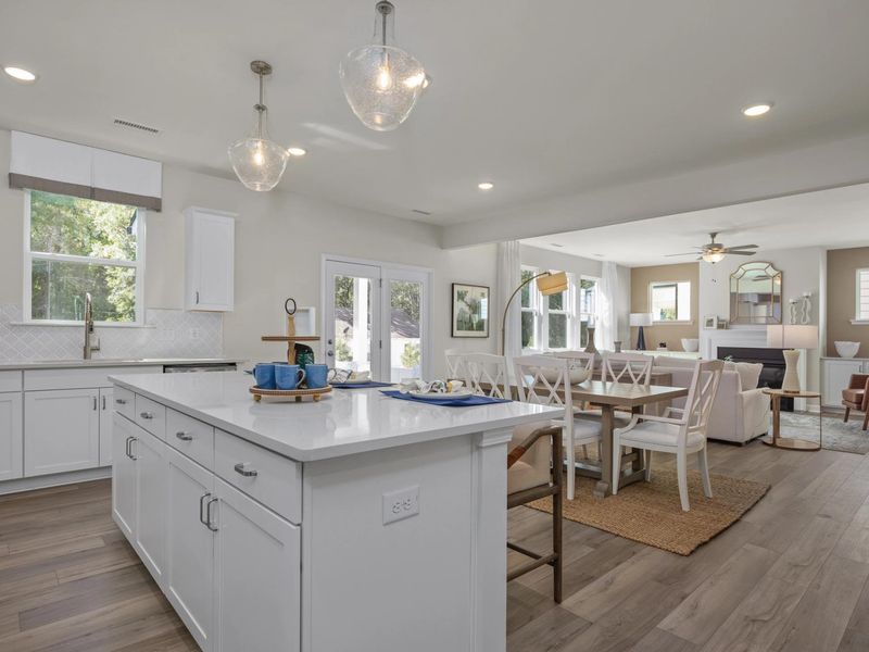 Representative furnished interior of a home built from the The Hickory B II by Davidson Homes LLC in Enclave at Belmont, Belmont (Image 18). Representative furnished interior of a home built from the The Hickory B II by Davidson Homes LLC in Enclave at Belmont, Belmont (Image 18).