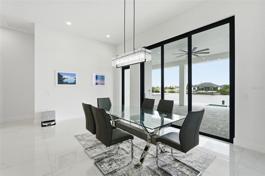 Furnished interior view inside a new home in , Cape Coral (Image 8).