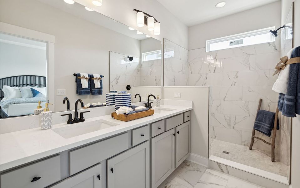 Furnished interior view inside a new home in Townhomes at Nexton, Summerville (Image 19).