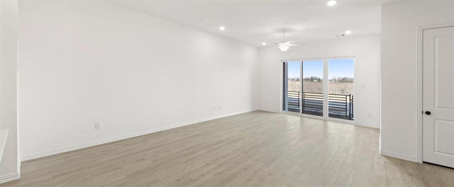 Open Living-Dining Room