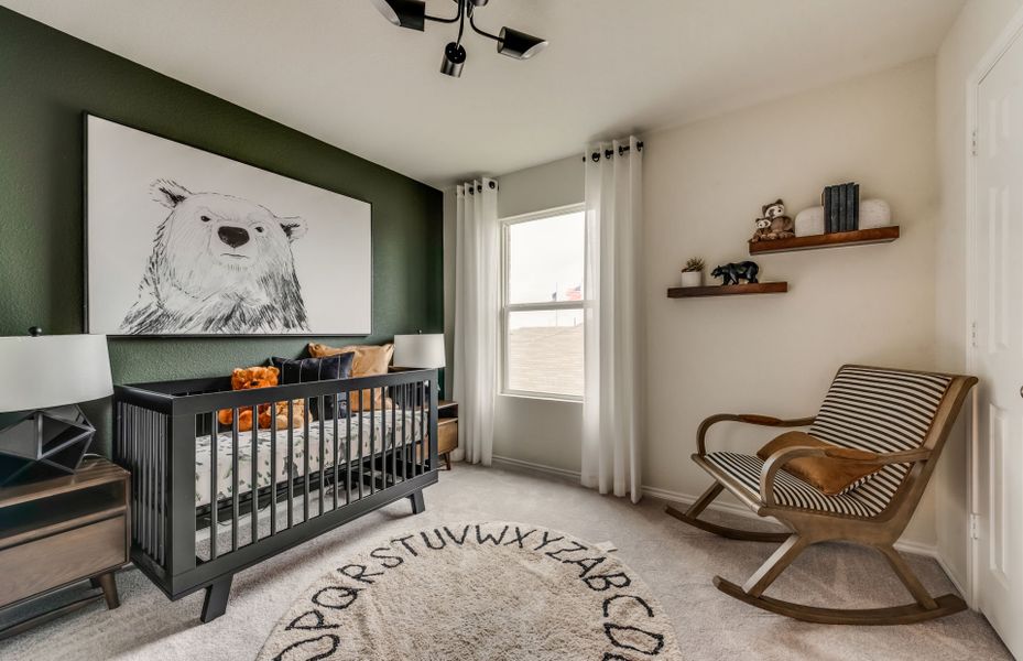 Representative furnished interior of a home built from the Mesilla by Centex in Cottonwood Creek, Howe (Image 21).