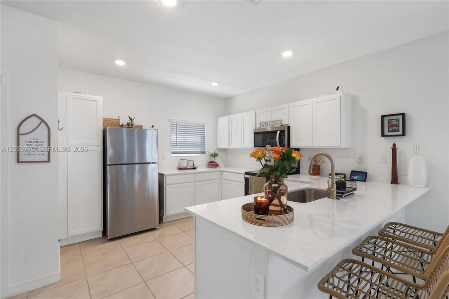 Furnished interior view inside a new home in , Florida City (Image 14).