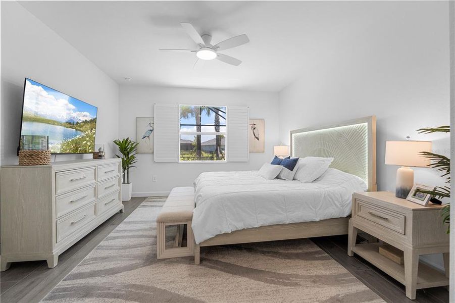 Furnished interior view inside a new home in , Punta Gorda (Image 38). Furnished interior view inside a new home in , Punta Gorda (Image 38).