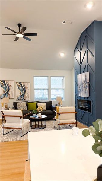 Furnished interior view inside a new home in , Douglasville (Image 35).